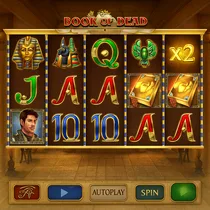 Neon54 - Book of Dead Slot Game - Play'n GO