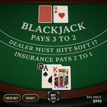 Neon54 - Blackjack Table Game - Strategy Play